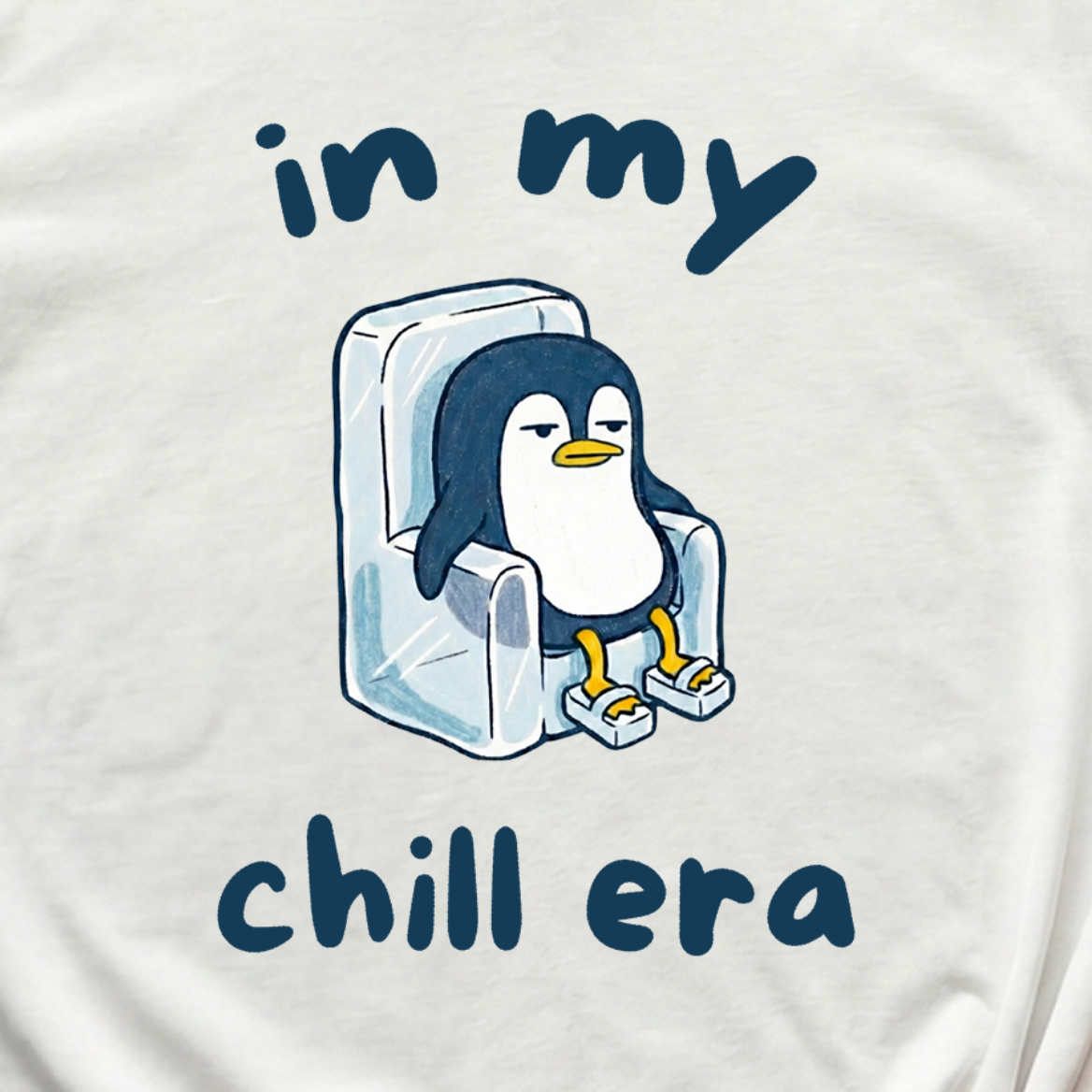 "In My Chill Era" Unbothered Penguin Shirt